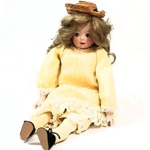 Ashley Belle 16" Sarah Doll Fine Bisque Porcelain